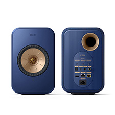 KEF LSX 2 Wireless Speakers - Blue 
