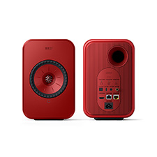 KEF LSX 2 Wireless Speakers - Red 