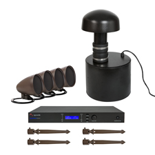 Episode® Landscape Series Kit with 4 - 4' Satellite Speakers, Amplifier, Subwoofer and Accessories 