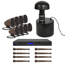 Episode® Landscape Series Kit with 8 - 4' Satellite Speakers, Amplifier, Subwoofer and Accessories 