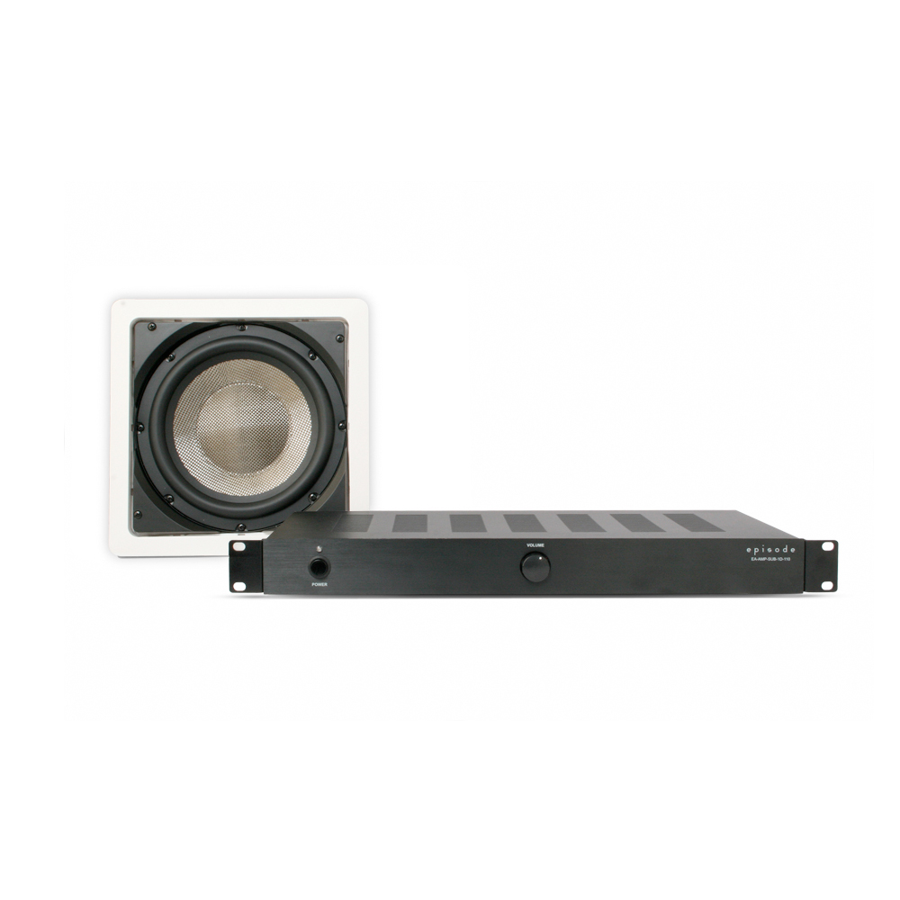 Episode® Passive InWall Subwoofer with Single 8" Woofer and 110W