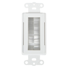 Arlington Brush-style Cable Entrance for Decora-Style Plates 