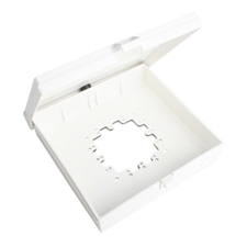 Arlington™ Non-Metallic Weatherproof Keypad Enclosure - White 