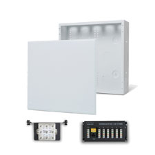 Wirepath™ 14' Enclosure Kit with Flush Metal Door, 1x6 Telephone, and 1x8 Video Modules 