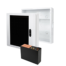 Wirepath ONE™ Enclosure and Door with WattBox® Compact Power Conditioner Kit - 14' 