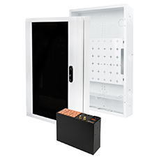 Wirepath ONE™ Enclosure and Door with WattBox® Compact Power Conditioner Kit - 20' 