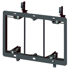 Arlington™ Triple Gang Low-Voltage Mounting Bracket for Retrofit (Box of 5) 