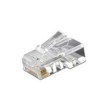 Wirepath™ RJ45 Connectors for Cat5e Wire (Pack of 100 | Clear) 