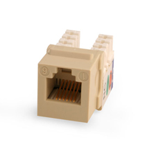 Wirepath™ RJ11 Keystone Jack - Ivory