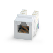 Wirepath™ RJ11 Keystone Jack - White                                                                                          