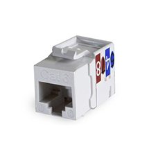 Wirepath™ Cat 6 RJ45 Keystone Insert - White 