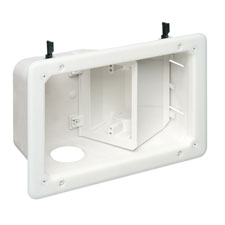 Arlington™ Recessed Double Gang TV Box with Angled Openings                                                                   