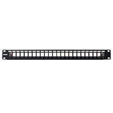 Wirepath™ Rack Mount 24-port Blank Patch Panel
