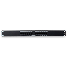 Wirepath™ Rack Mount 12-port RJ45 Cat 5e Patch Panel 