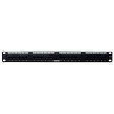 Wirepath™ Rack Mount 24-port RJ45 Cat 5e Patch Panel 