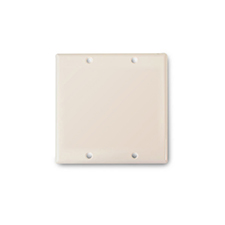 Wirepath™ Blank Midi Wall Plate - Almond 