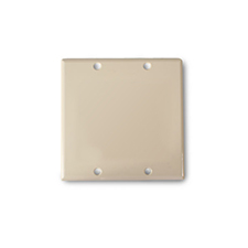 Wirepath™ Blank Midi Wall Plate - Ivory 