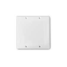 Wirepath™ Blank Midi Wall Plate - White 