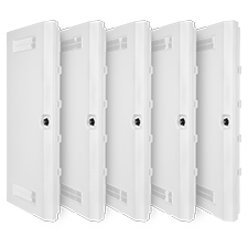 Wirepath™ Plastic Door + Trim Kit - 30' - 5 pack 