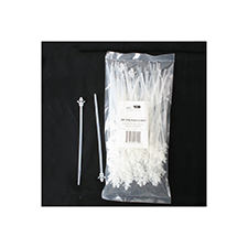 Wirepath™ 6' Push Zip Ties - Pack of 100 (White) 