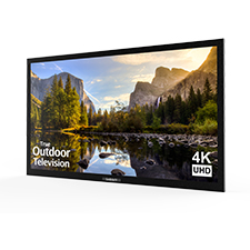 SunBrite™ Veranda Series 4K Ultra HD Full Shade Outdoor TV - 55' (Black) 