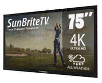 SunBrite 75-inch TV