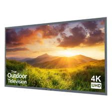 SunBrite™ Signature Series 4K Ultra HD Partial Sun Outdoor TV - 75' | Silver 