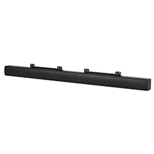 SunBrite™ 2-Channel Passive Soundbar for Outdoor TVs from 43'-84' (Black) 