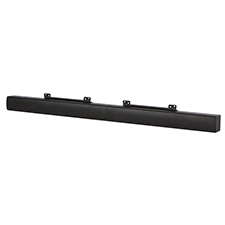 SunBrite™ 2-Channel Passive Soundbar for Outdoor TVs from 43'- 65' (Black) 