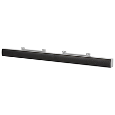 SunBrite™ 2-Channel Passive Soundbar for Outdoor TVs from 43'-84' (Silver) 