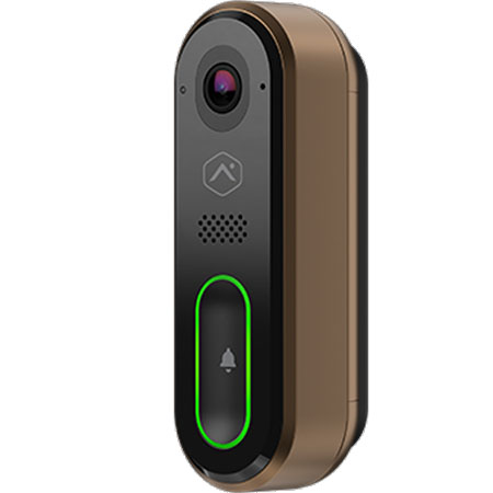 Alarm.com Video Doorbell - Bronze 