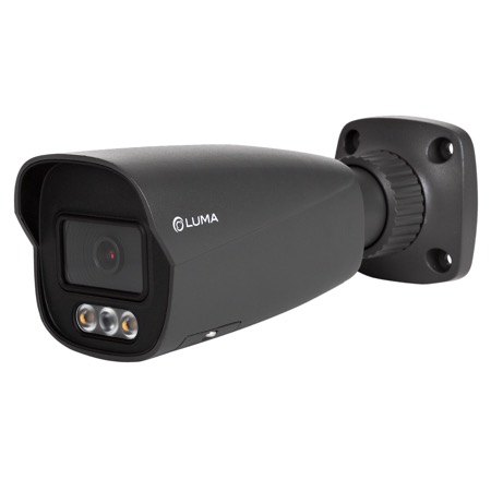 Luma Surveillance™ 520 Series 5MP 24/7 Color Bullet IP Outdoor Camera | Black 