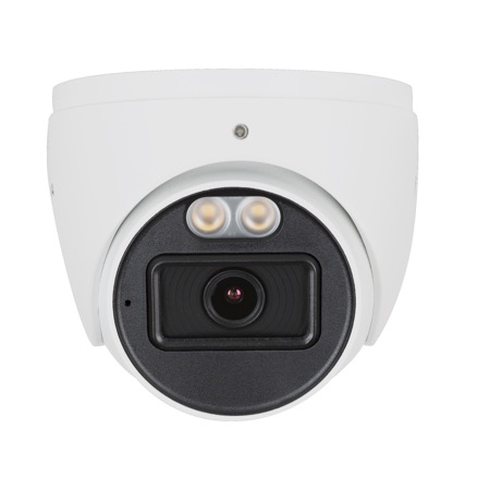 Luma Surveillance™ 520 Series 5MP 24/7 Color Turret IP Outdoor Camera | White 
