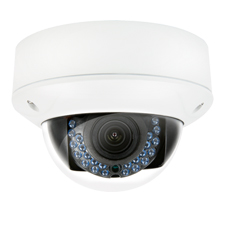 Luma Surveillance™ 700 Series Dome IP Outdoor Camera with Heater | White 