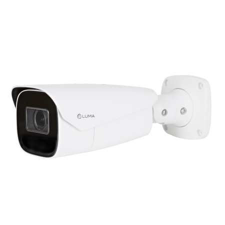 Luma Surveillance™ 820 Series 8MP Bullet IP Outdoor Motorized Camera | White 