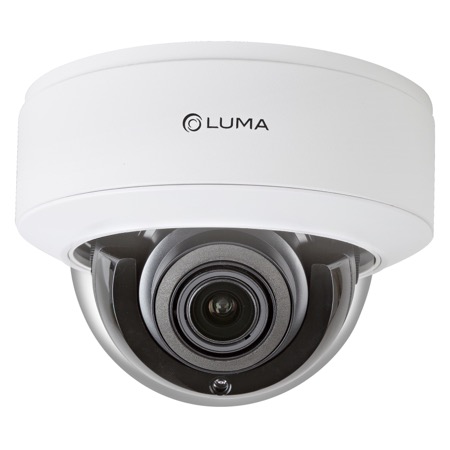 Luma Surveillance™ 820 Series 8MP Dome IP Outdoor Motorized Camera | White 