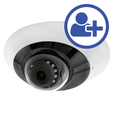 Visualint™ 2MP IP Mini Dome Indoor Camera with Starlight + Virtual Technician 