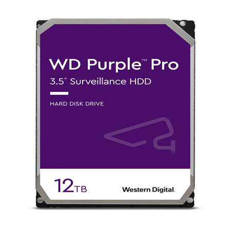 Western Digital WD Purple™ Pro Surveillance 12TB Hard Drive 