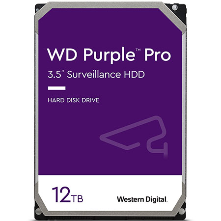 Western Digital WD Purple™ Pro Surveillance 12TB Hard Drive 