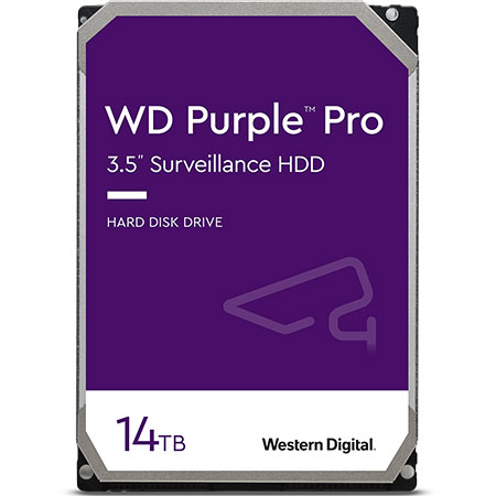 Western Digital WD Purple™ Pro Surveillance 14TB Hard Drive 