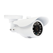 Wirepath™ Surveillance 150 Series Bullet Analog Outdoor Camera with IR - White 