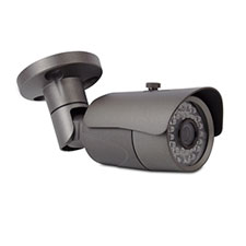 Wirepath™ Surveillance 300 Series Bullet IP Outdoor Camera - Gray 
