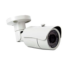 Wirepath™ Surveillance 300 Series Bullet IP Outdoor Camera - White 