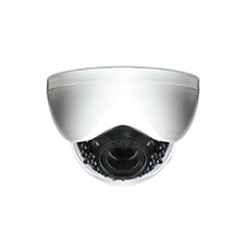 Wirepath™ Surveillance 300 Series Dome Analog Indoor Camera - White 