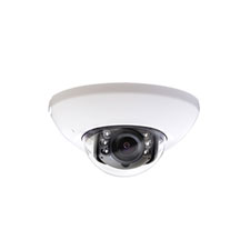 Wirepath™ Surveillance 300 Series Dome IP Indoor Camera - White 