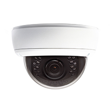 Wirepath™ Surveillance 350 Series Dome Analog Outdoor Camera - White 