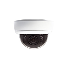 Wirepath™ Surveillance 550 Series Dome Analog Outdoor Camera - White 