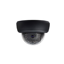 Wirepath™ Surveillance 550 Series Dome IP Outdoor Camera - Black 