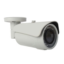 Wirepath™ Surveillance 565 Series Bullet Analog Outdoor Camera | White 