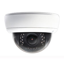 Wirepath™ Surveillance 750 Series Dome IP Outdoor Camera with Heater - White 